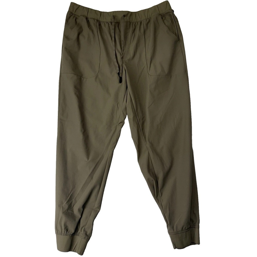 VRST Limitless Joggers Pants Size XL Mens Beige Athletic Stretch Performance